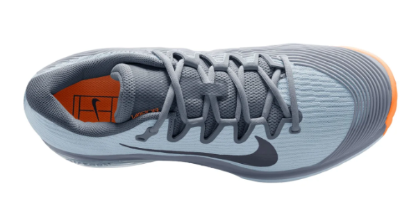 Nike Vapor 12 Clay Court Tennis Shoes 'Ashen Slate / Obsidian' HQ6026-400