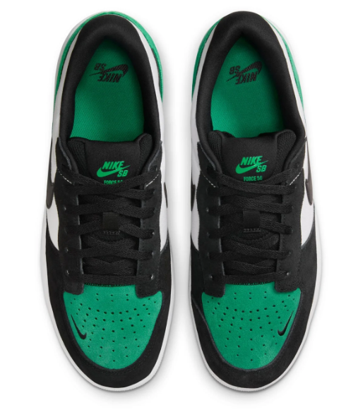 Nike SB Force 58 'White / Black / Stadium Green' DH7505-100