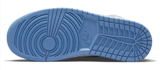 Air Jordan 1 Mid 'Cement Grey / True Blue' – Men's