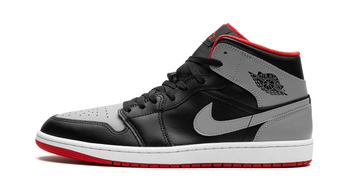 Jordan 1 Mid "Bred Shadow"