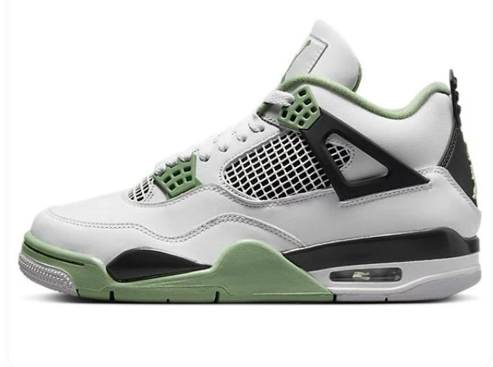 Women's Air Jordan 4 Retro 'Seafoam' – White / Seafoam (AQ9129-103)