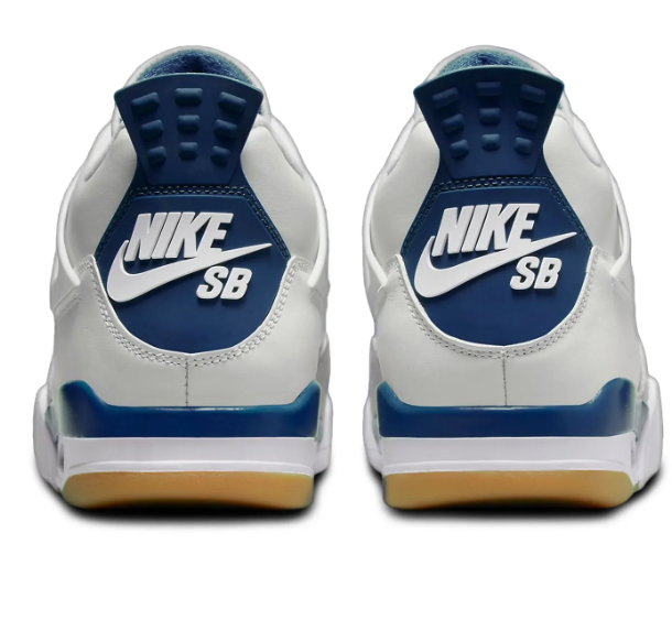 Nike SB x Air Jordan 4 White Navy
