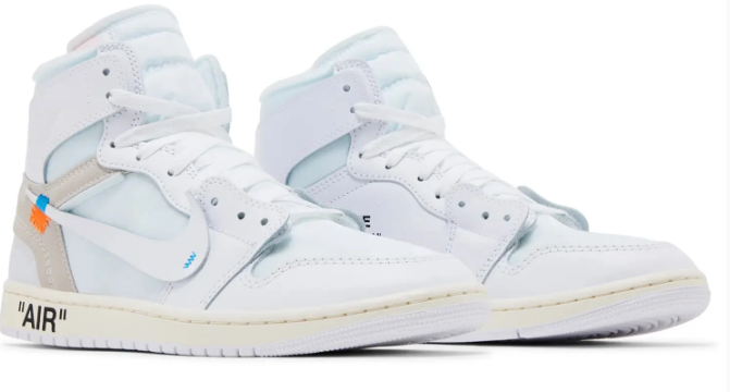 Air Jordan 1 Retro High OG x Off-White 'Alaska' – Virgil Abloh Archive