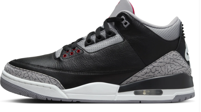 Air Jordan 3 OG 'Black Cement' (2024) – DN3707-010