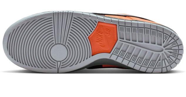 Nike SB Dunk Low Pro 'Muni Fast Pass' - Safety Orange / Wolf Grey / Baroque Brown