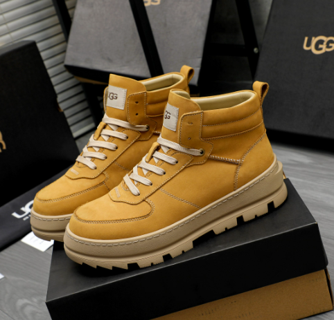 UGG Highland Hi Lace-Up Boot — Wheat