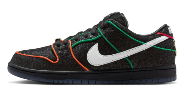 Nike SB Dunk Low Pro 'Black / White / Gum' HF3704-003