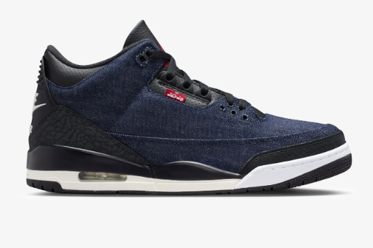 Jordan x Levi's® Air Jordan 3 Retro 'Indigo Gym Red'