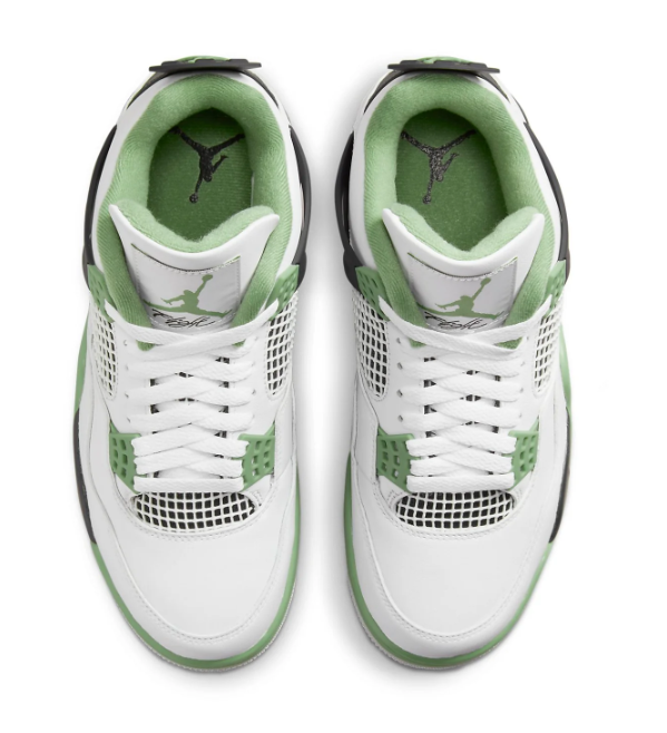 Women's Air Jordan 4 Retro 'Seafoam' – White / Seafoam (AQ9129-103)