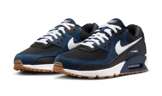 Nike Air Max 90 – Men's Shoe (Midnight Navy/Black/White)