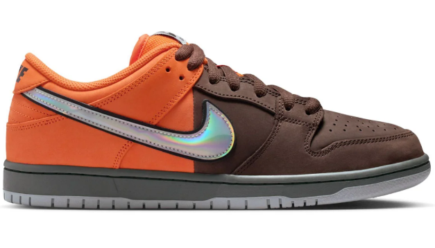 Nike SB Dunk Low Pro 'Muni Fast Pass' - Safety Orange / Wolf Grey / Baroque Brown