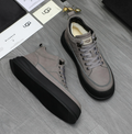 UGG Lowmel Lace-Up Sneaker — Charcoal Grey