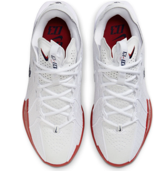 Nike Air Zoom GT Cut 3 EP "White/Black/Red" DV2918-103