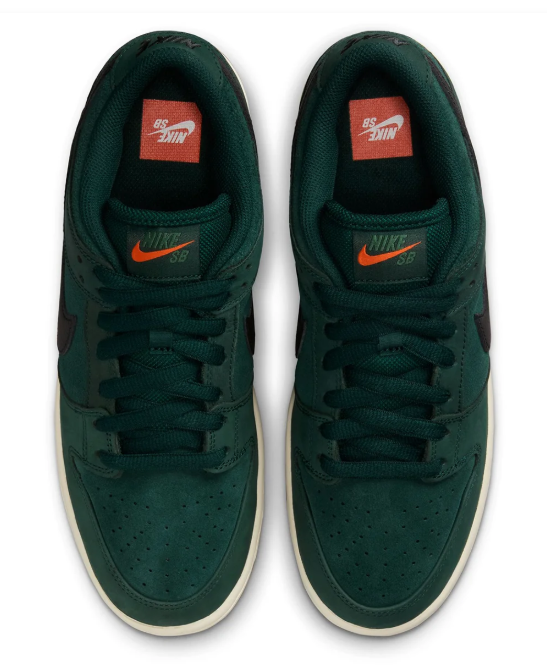 Nike SB Dunk Low 'Orange Label' Deep Fir FJ1674-300