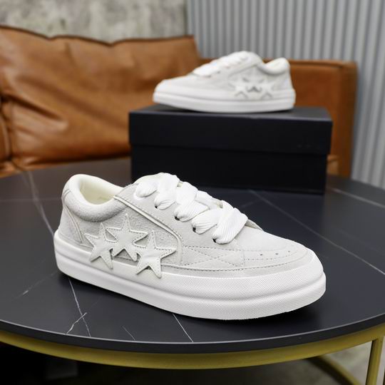 AMIRI One Star Low Sneaker – White / White