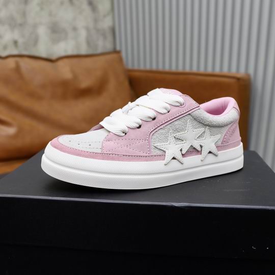 AMIRI One Star Low Sneaker – Pink / White