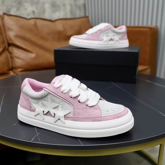 AMIRI One Star Low Sneaker – Pink / White