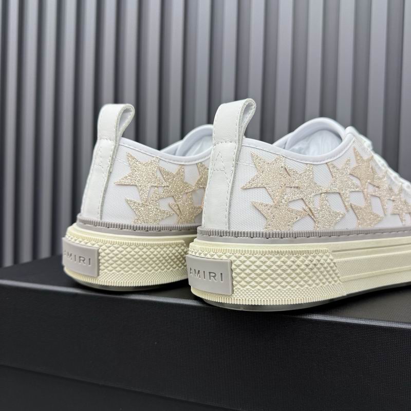 Amiri Stars Court Low Sneaker – MNS0627 | White/Cream
