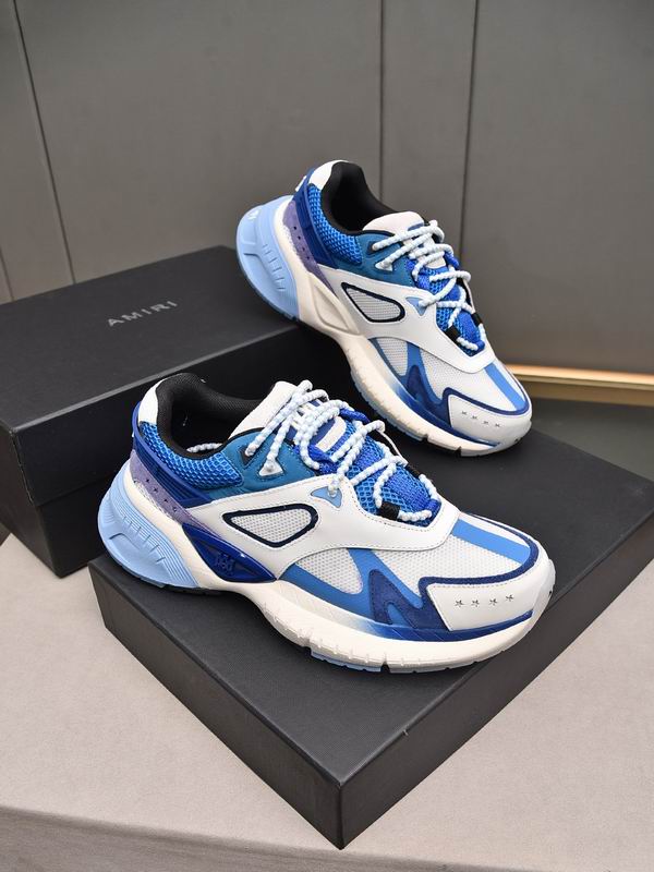 AMIRI MA Runner Sneaker – White / Blue