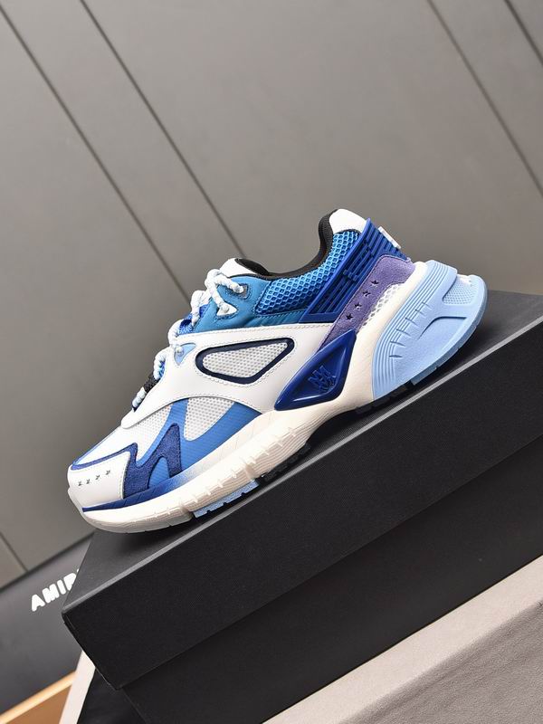 AMIRI MA Runner Sneaker – White / Blue