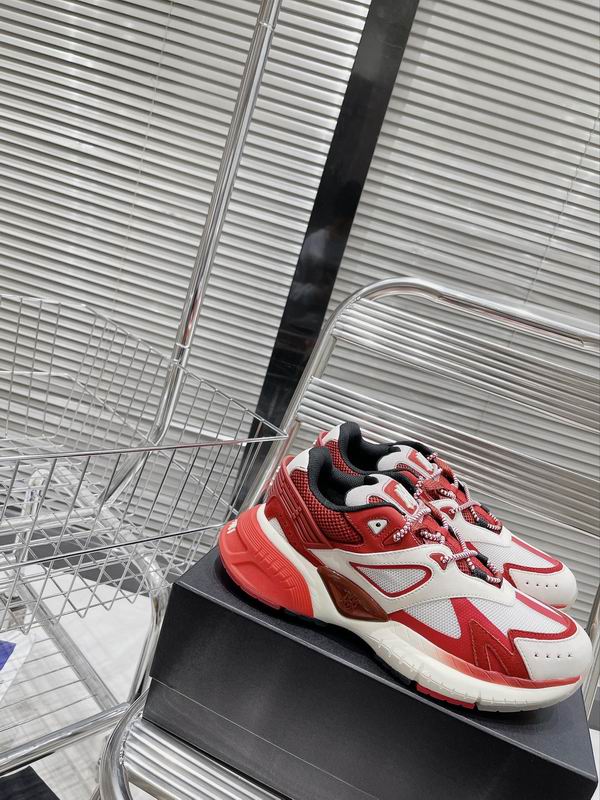 AMIRI MA Runner Sneaker – White / Red