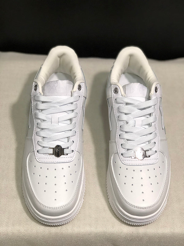 BAPE STA Sneakers | Triple White | EU Sizes 36–45