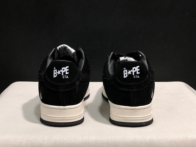 BAPE STA Sneakers | Triple Black Suede | EU Sizes 36–45