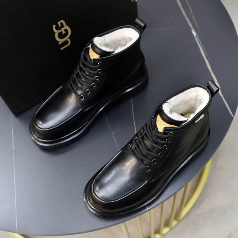 UGG Lowmel Lace-Up Boot — Black