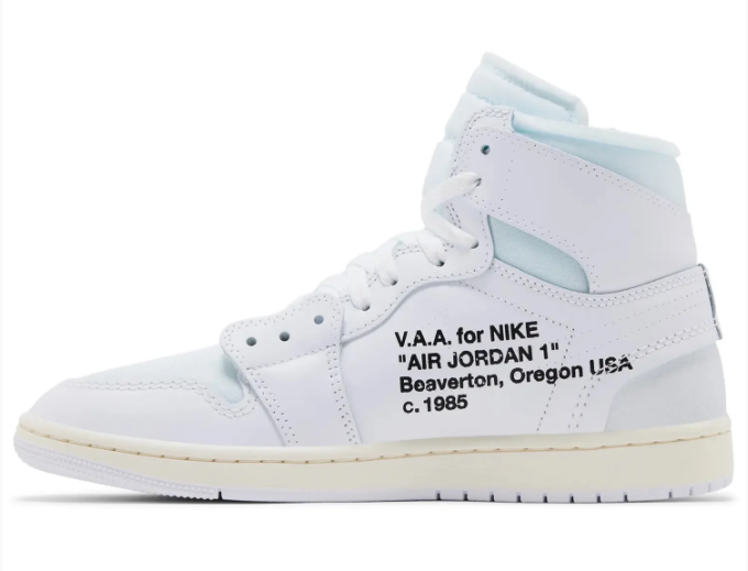 Air Jordan 1 Retro High OG x Off-White 'Alaska' – Virgil Abloh Archive