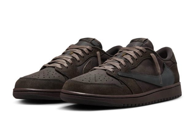 Air Jordan 1 Retro Low OG x Travis Scott 'Velvet Brown' – Men's