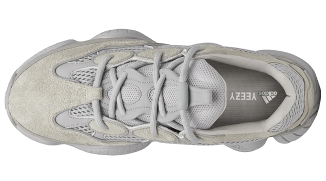 Adidas Yeezy 500 Lace-Up Sneakers