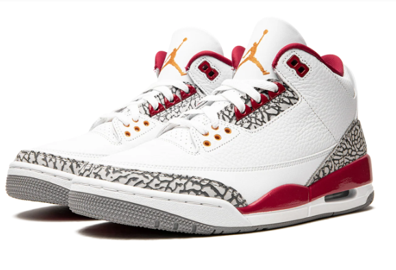 Air Jordan 3 'Cardinal' – CT8532-126