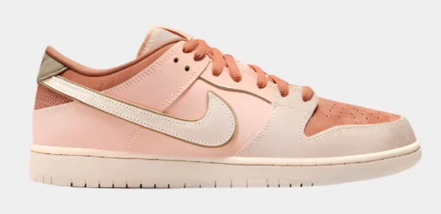 Nike SB Dunk Low Pro Premium 'Trocadero' — Amber Brown / Guava Ice / Crimson Tint / Hemp