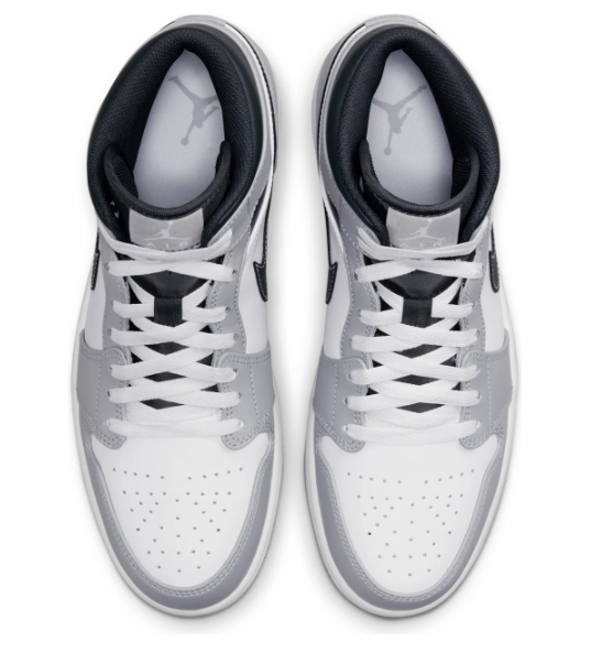 Air Jordan 1 Mid 'Light Smoke Grey' – Men's