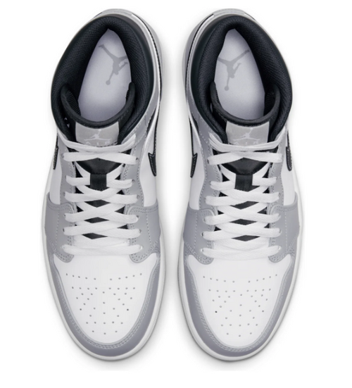 Air Jordan 1 Mid 'Light Smoke Grey' – Men's