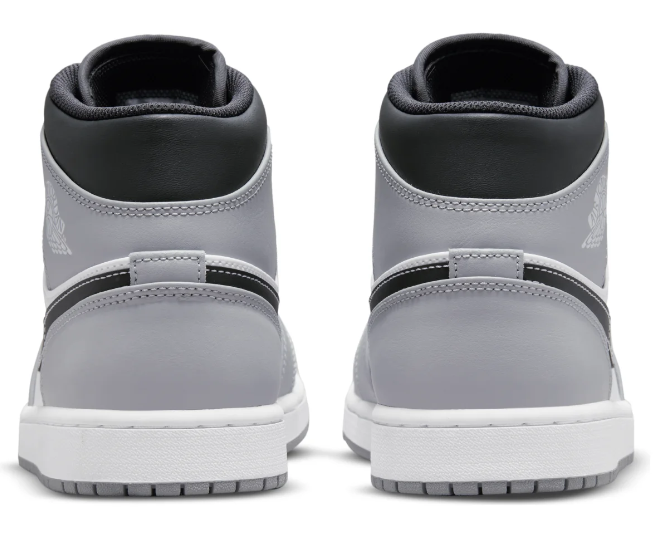 Air Jordan 1 Mid 'Light Smoke Grey' – Men's