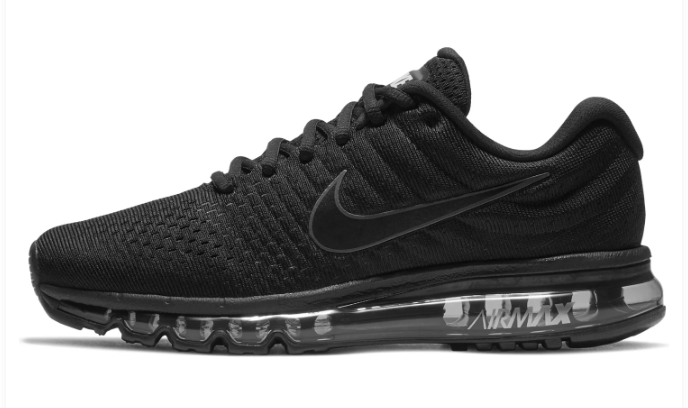 Nike Air Max 2017 'Triple Black' – Men's Running Shoe (849559-004)